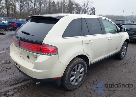 2007 Lincoln Mkx z USA, uszkodzony, nr VIN 2LMDU88C77BJ19224